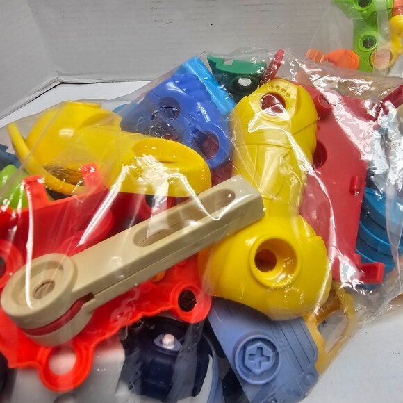 Airplane Truck Car Dinosaur Animal build Construct Kidtastic Junior Engineer LOT - Picture 7 of 12